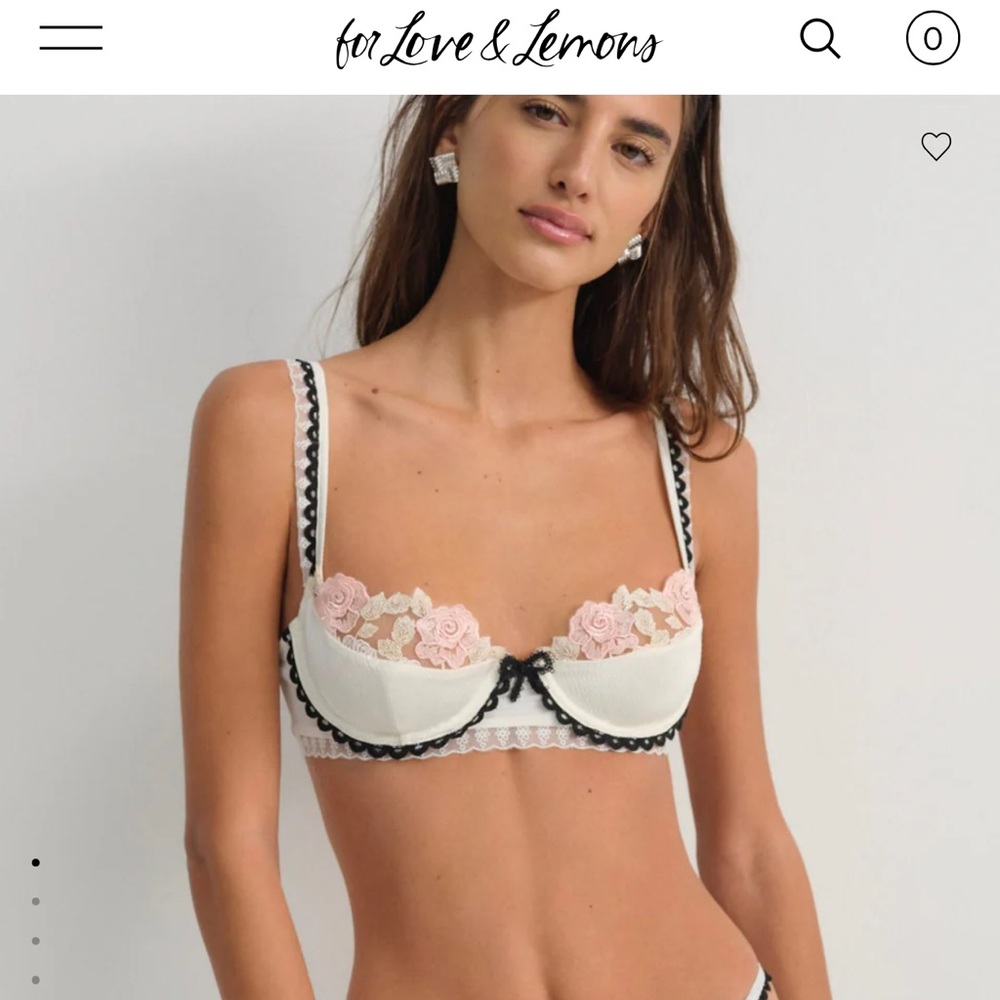 NWOT evie floral bra from Love and Lemons